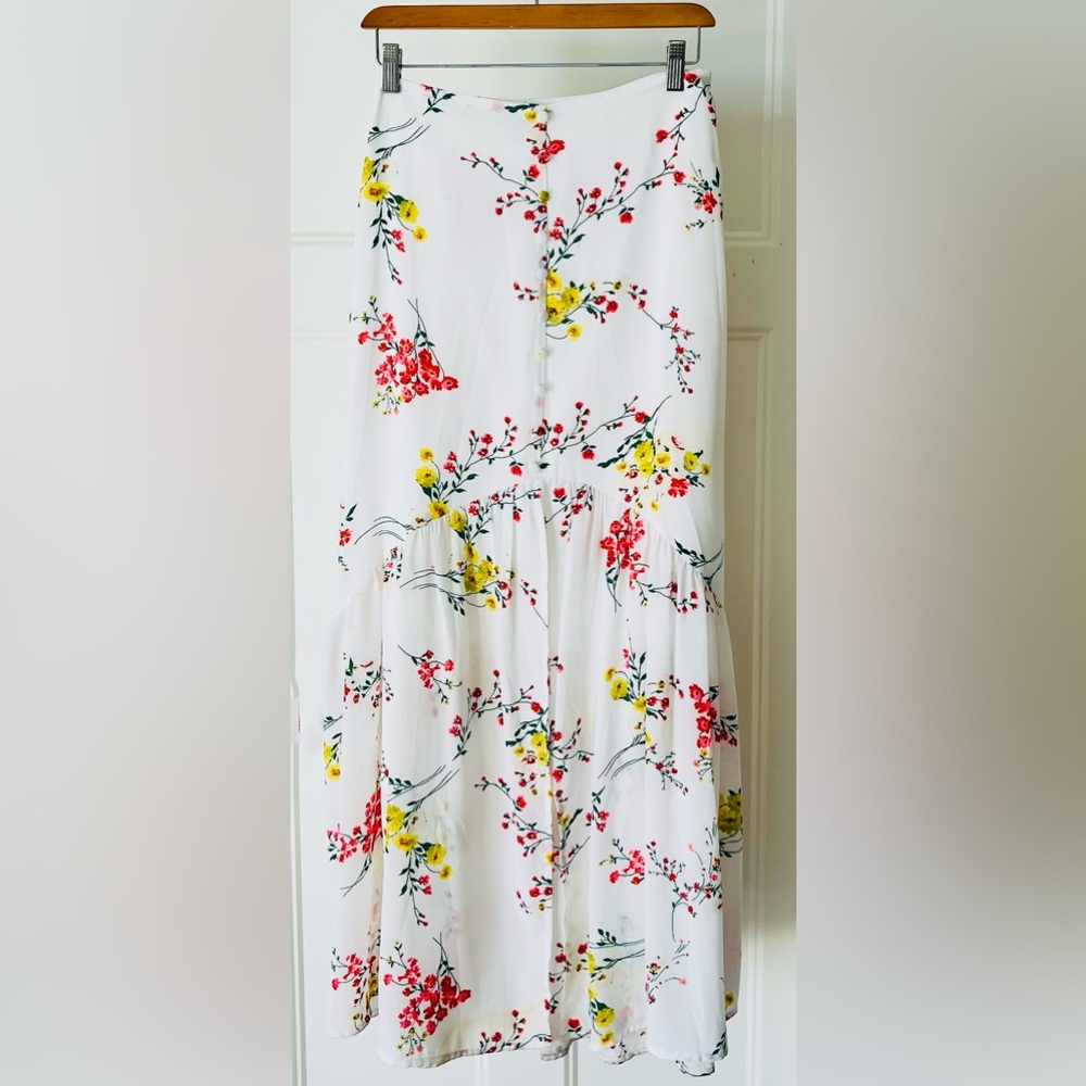 New York & Company Floral White Dress - Picture 3 of 3